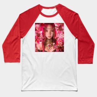 Rose Pink Baseball T-Shirt